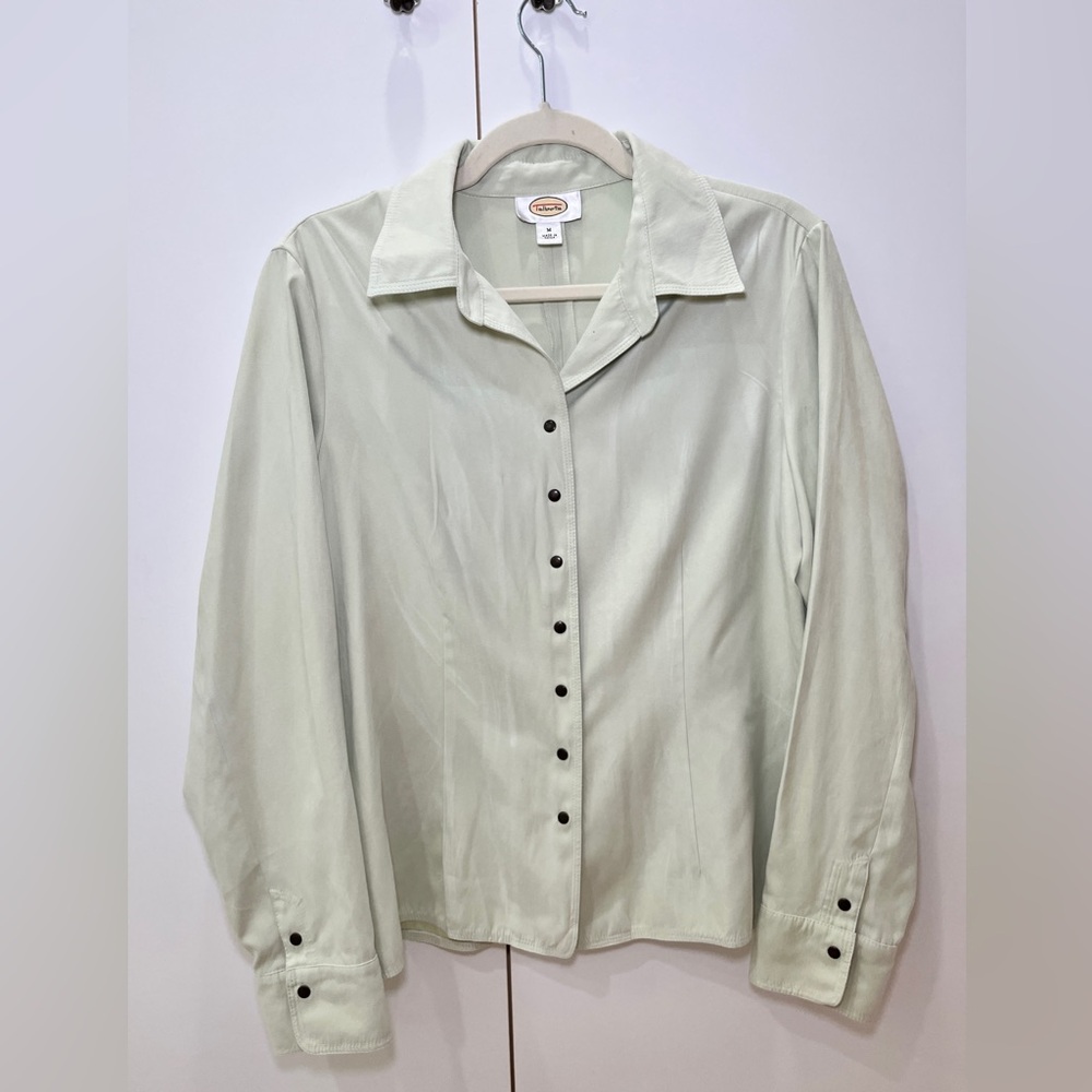 Talbots Mint Green Shirt